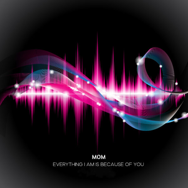 Customised Sound Wave Art