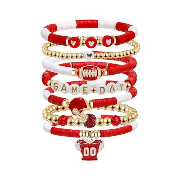 Football Charm Bracelet